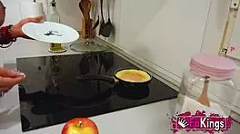 Colombian MILF Vanessa rides Lalo's monster cock hard