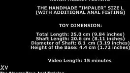 nuria millán probes massive impaler then intense anal fisting