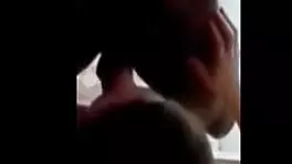 cuckold films wife deepthroating and swallowing big black cock in bedroom