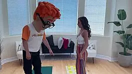 scarlett page stretches petite yoga goddess hardcore 😈🧘‍♀️