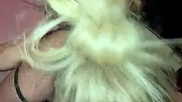 crazy tattooed blonde devours stepbro's throbbing dick pov