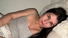 scared latina calms fear with stepbro's thick cock in room