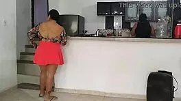 perverted caregiver secretly fucks latina pornstar bent over unaware