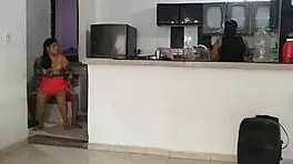 perverted caregiver secretly fucks latina pornstar bent over unaware