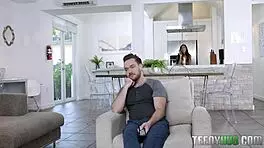 Claire Black Eavesdrops into Pussy Popping Thrill