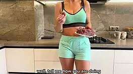 russian amateur milf pounces stud for wild vacation fuck session