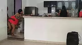 perverted caregiver secretly fucks latina pornstar bent over unaware