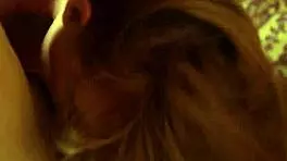 Ginger Babe In Lingerie Rides Hard In Steamy Bedroom Encounter