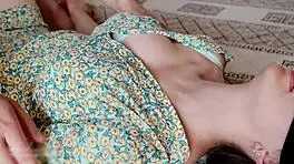 Big Boobed Babe Peaks During Nipple Tease