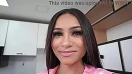 18y brazilian cutie agatha santos double anal monster cocks