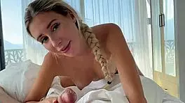 morning blowjob young beauty gives old man 👅🌅