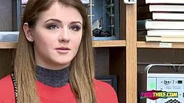 Rosalyn writhes in blissful agony from huge stretch