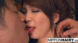 Cutie takes cum deep in pussy after steamy threeway pounding