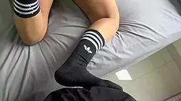 Little Stepsis Lifts Dress For Ass Fuck Creampie