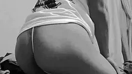 TANGUITA HILO TEASES SKINNY ASS HARD!