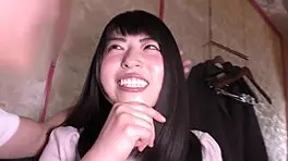 starved g-cup asian wife drools sucks stranger cock creampie titshot frenzy