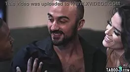 Victoria Voxx shares big black cock with bisexual husband threesome