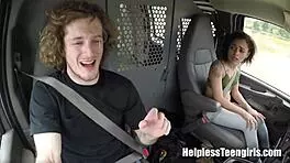 small titted slut gets bdsm deepthroat pounding 😈💦