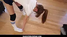 Tiny hottie Miley Cole takes it deep 😍🔥💦