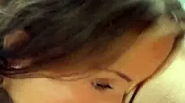 big cock surprise! blonde masturbates with toys then sloppy deepthroats in smoke fetish