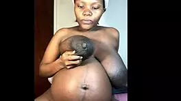 Craving that fat ass big boobs pregnant ebony pussy tease?