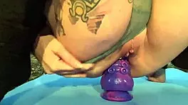 caught jerking in public? now take that guard's cock and creampie! 🍆💦