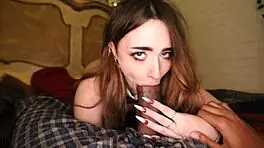 Lilibet saunders, joi bj and swallow my huge load?