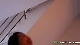 super petite asian hooker pounded hard right over her shoes