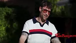 i thought pickleball was fun until this petite pussy ride went wild!