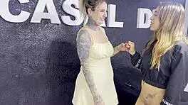 i went for ass tattoo my pussy dripped tattoo artist licked me to orgasm