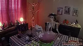 Step Mom And Ally's Step Daughter Risk Getting Caught By Step Dad