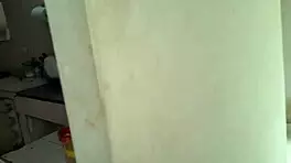 Latina slut rides cock wildly on washer machine frenzy