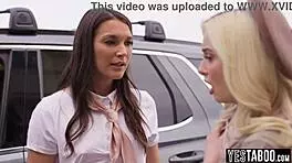 girl scout teen anal threesome bent over doggystyle with milf leader