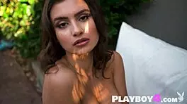 Cute Asian Teen Rips Clothes to Show Perfect Big Boobs Outdoors