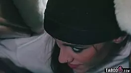 Kendra spanks Indica's ass then pussy licks lesbian