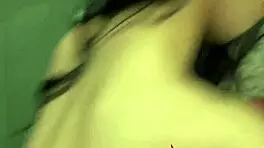 Sneaky anal insertion without waking her fiancé