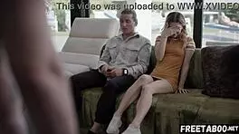 Innocent Friends Tricked into Steamy Nudist Foursome Orgy