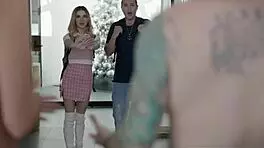 Innocent Friends Tricked into Steamy Nudist Foursome Orgy