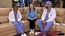 Serena Morgan aces her soccer star physical checkup