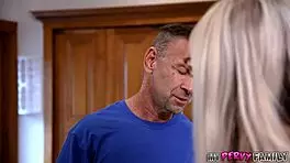 naughty girl teases guy with her wet pussy