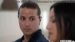 jennifer white's huge tits crushed then pussy slammed relentlessly