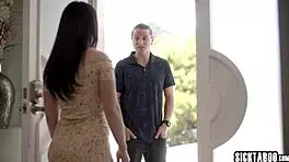 jennifer white's huge tits crushed then pussy slammed relentlessly