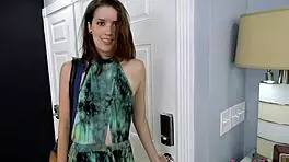 petite brunette starshine's ass and pussy deeply pounded hard