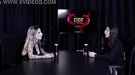 melina khalifa's naughty interview full of filthy brazilian action part 4