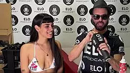 Hey Gaia, why sneak into that spicy podcast room for hot fun?