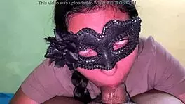 hey, check this hot latina deepthroating with braces!