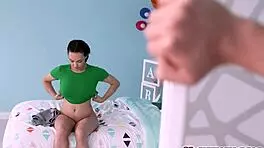 juan loco grabs rissa mays huge natural titties for pov big cock handjob jerkoff