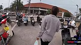 imagine this amateur teen couple banging publicly on a thai island