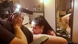 bts stunner black lynn deepthroats and swallows huge load!