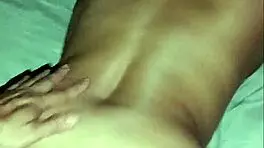 explosive creampie in juicy latina milf ass after wild party homemade